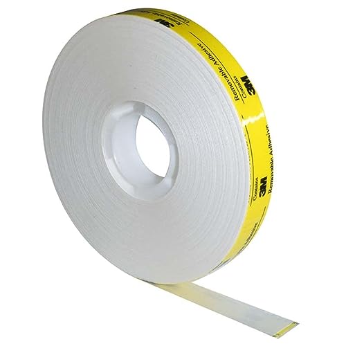 3M 928 ATG Tape (Repositionable): 1/2 In. X 36 Yds. (White)