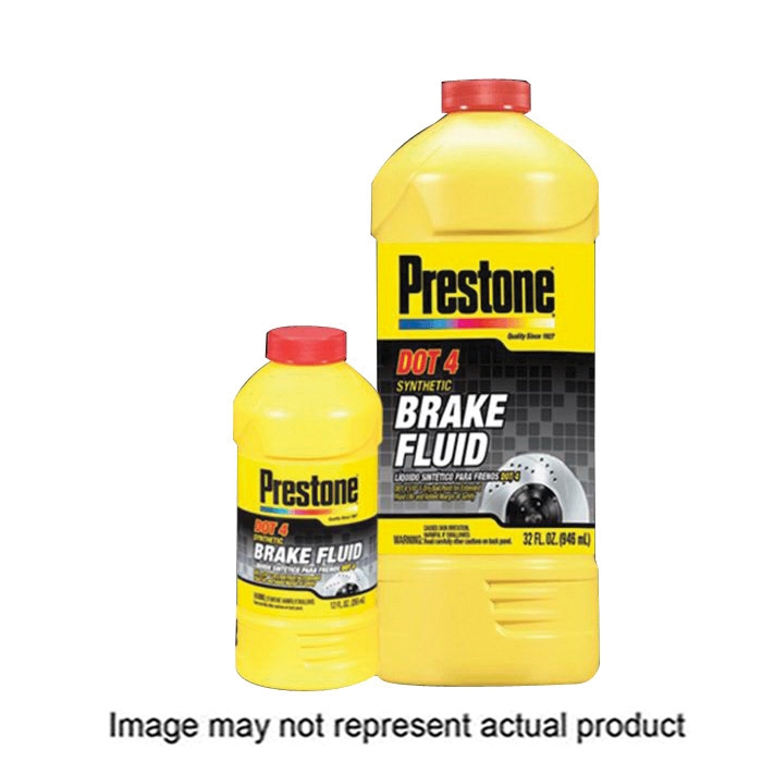 Prestone AS800Y Synthetic Dot 4 Brake Fluid 12 Oz