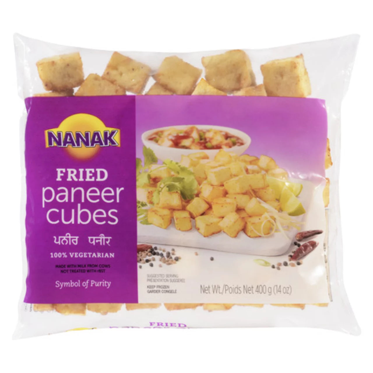 Nanak Fried Paneer Cubes - 400g