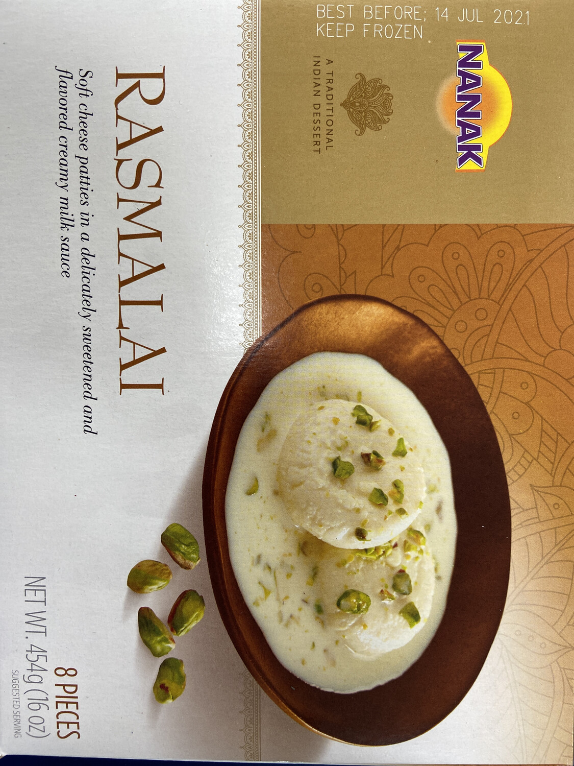 Nanak Rasmalai 8 Pcs