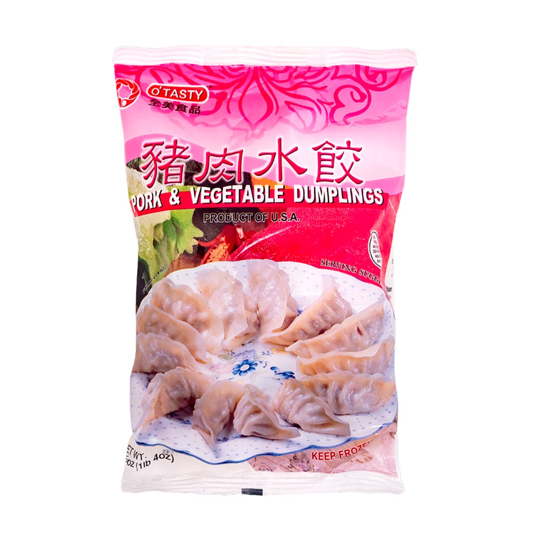 O'Tasty Pork Vegetable Dumplings