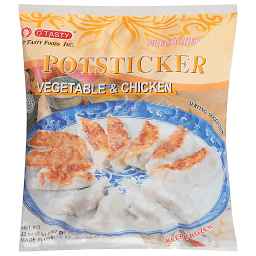 O Tasty Potsticker, Vegetable And Chicken