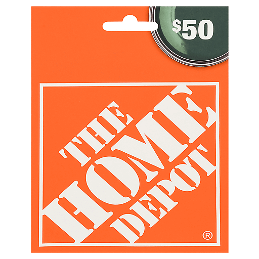 The Home Depot 50 Gift Cards 1.00-ct / SKU