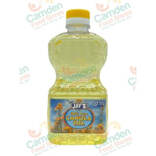 Jay's Fine Foods Pure Canola Oil 500ml