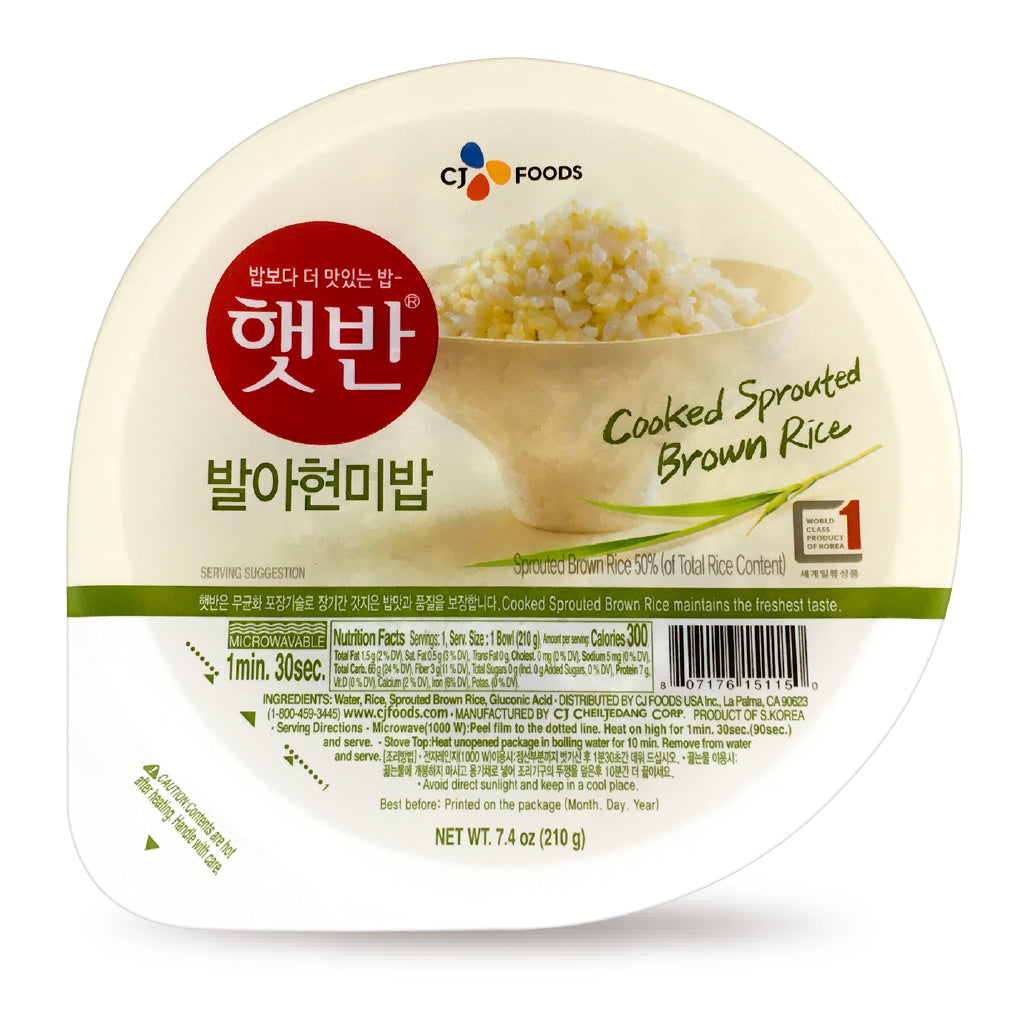 Cj Cheiljedang Corp. 210G Cooked Brown Rice