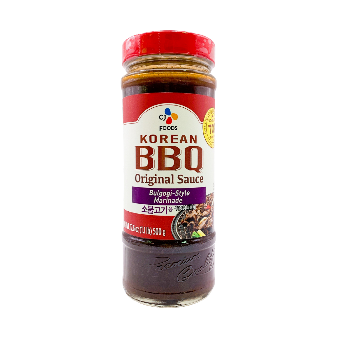 CJ Marinade, Bulgogi, Korean Bbq Original Sauce 17.6 Oz