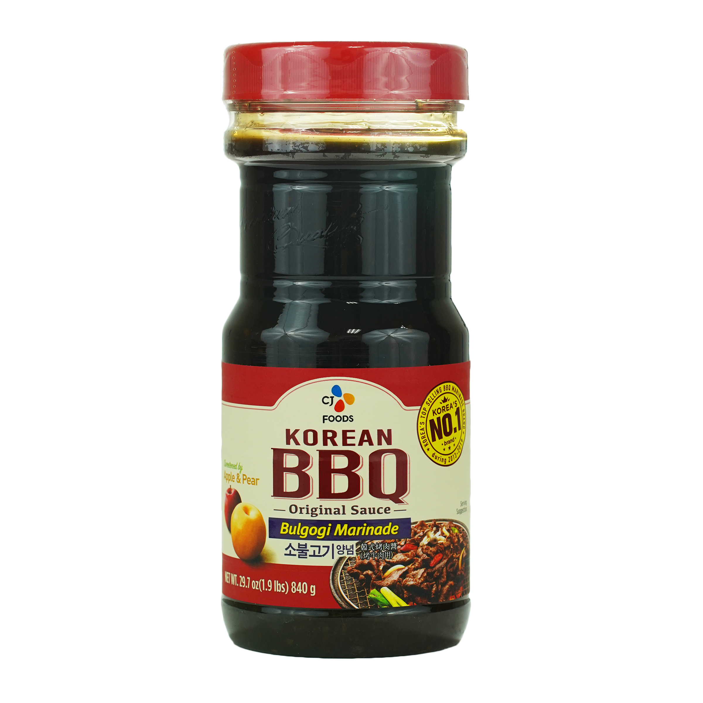CJ Foods Korean BBQ Original Sauce Bulgogi Marinade 840g