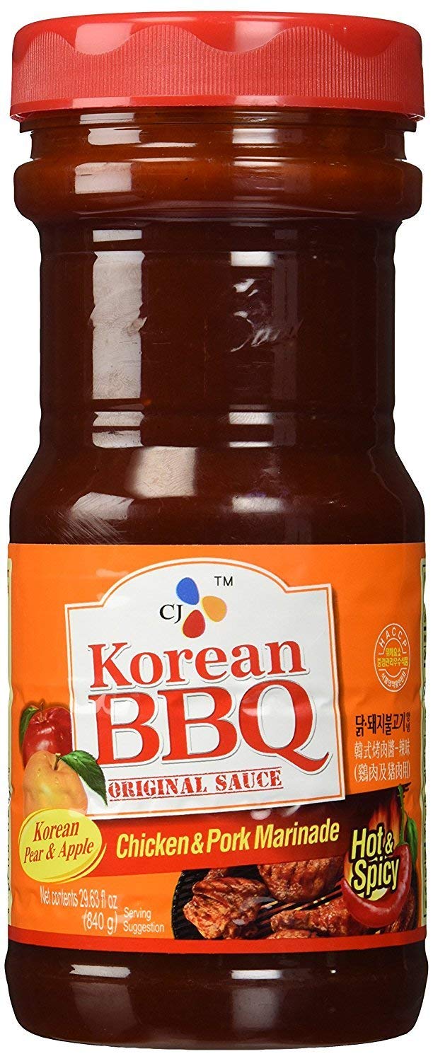 CJ Korean BBQ Chicken & Pork Marinade Hot & Spicy