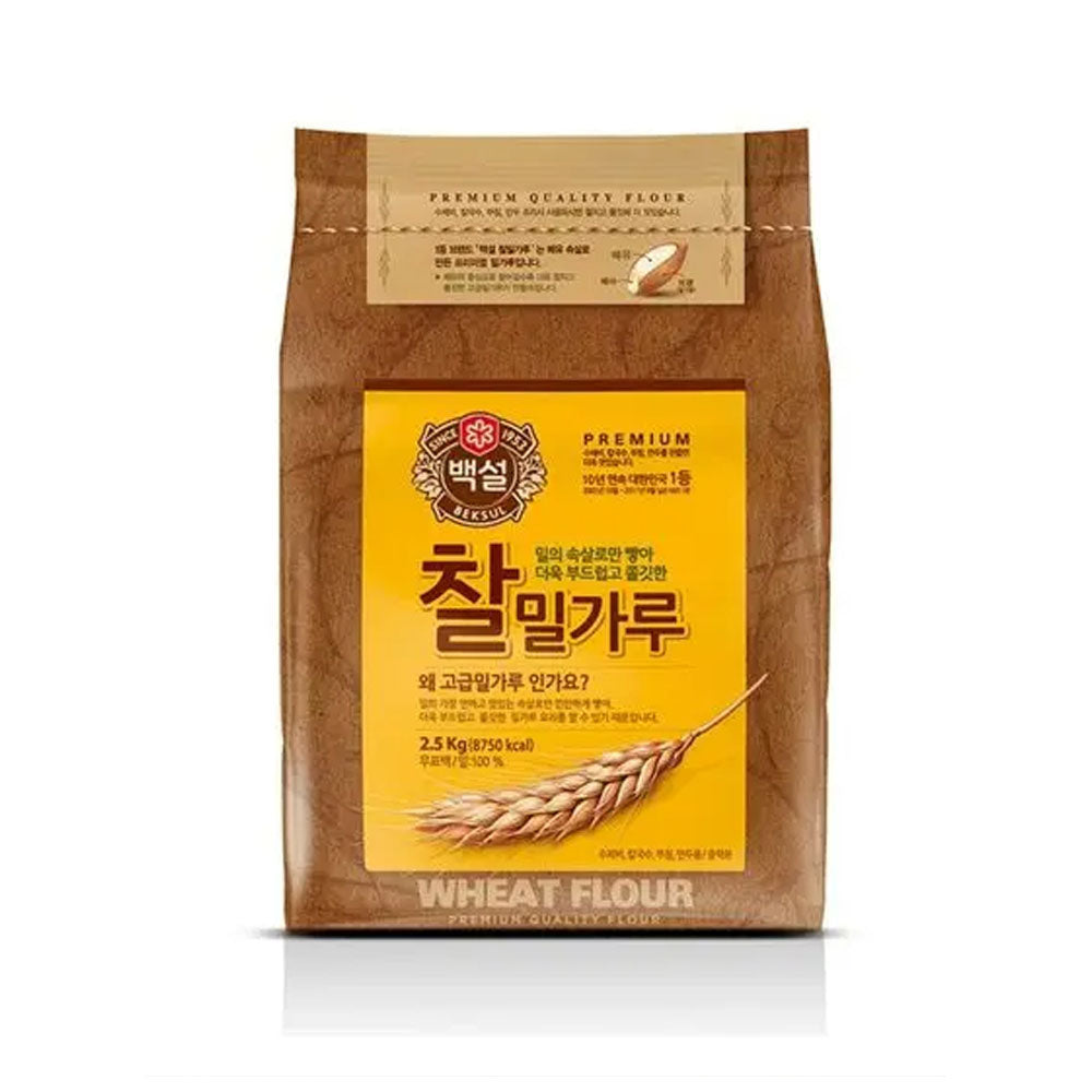 CJ Foods Inc Soft All-Purpose Flour 5.5LB 백설 찰밀가루 2.5kg