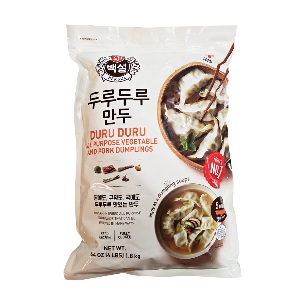 CJ Foods Inc Duru Duru All Purpose Vegetable And Pork Dumplings