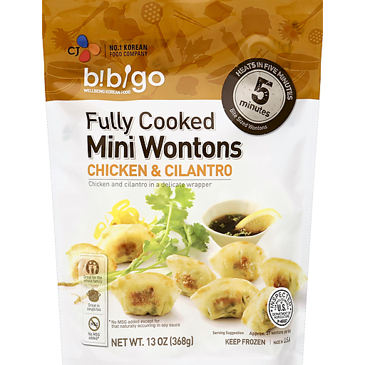 Bibigo Bbgo Mini Wontons Chicken & Cilantro
