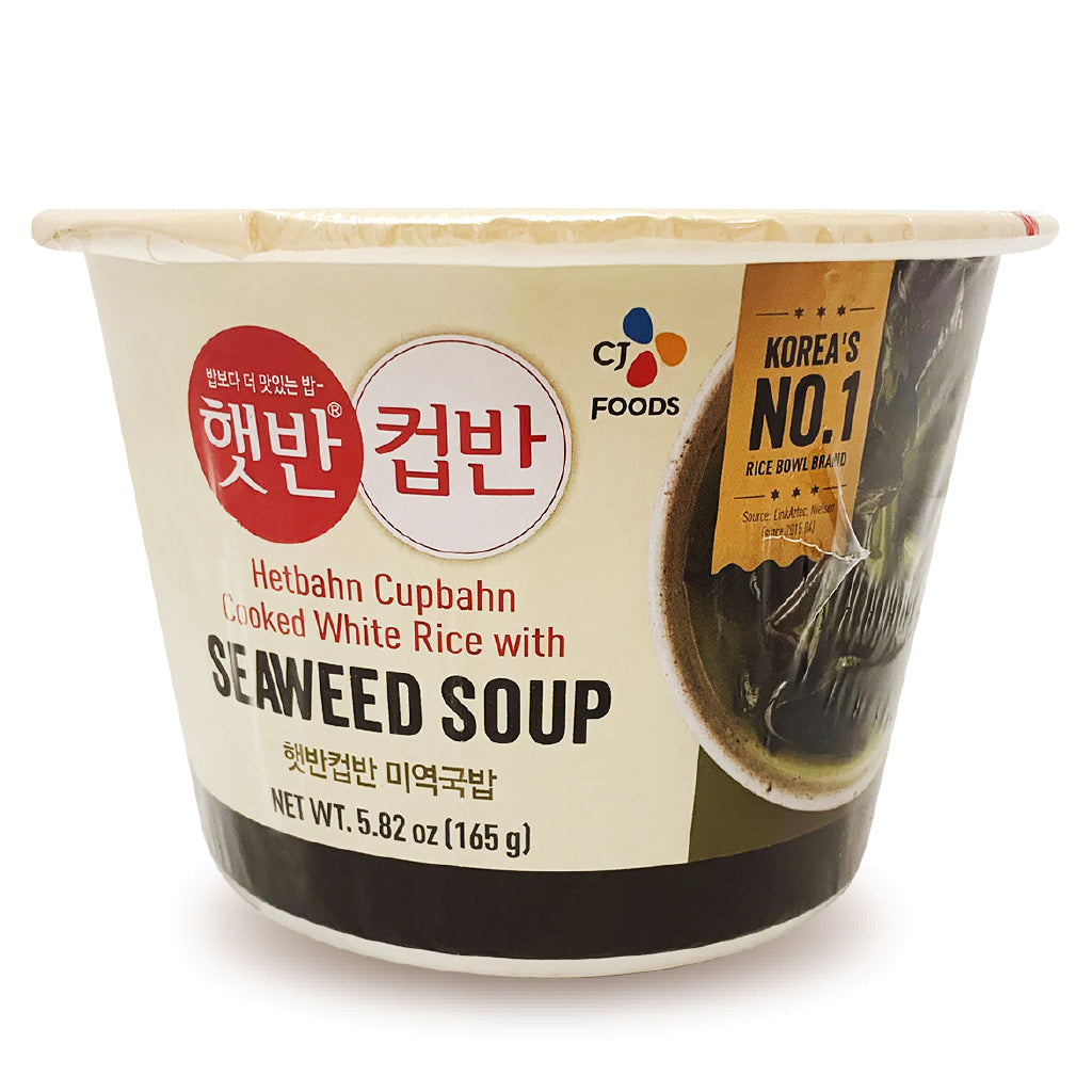 CJ Foods Cooked Rice With Seaweed Soup