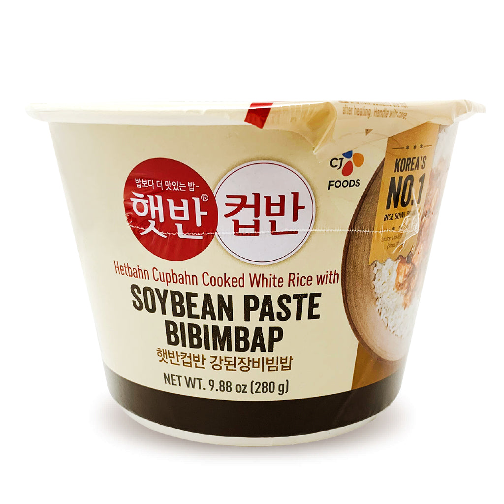 Hetbahn Cupbahn CJ Cooked Rice With Soybean Paste Bibimbap 280g