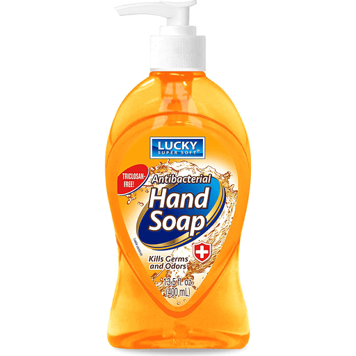 Lucky Super Soft Antibacterial Hand Soap, 7.5 Oz