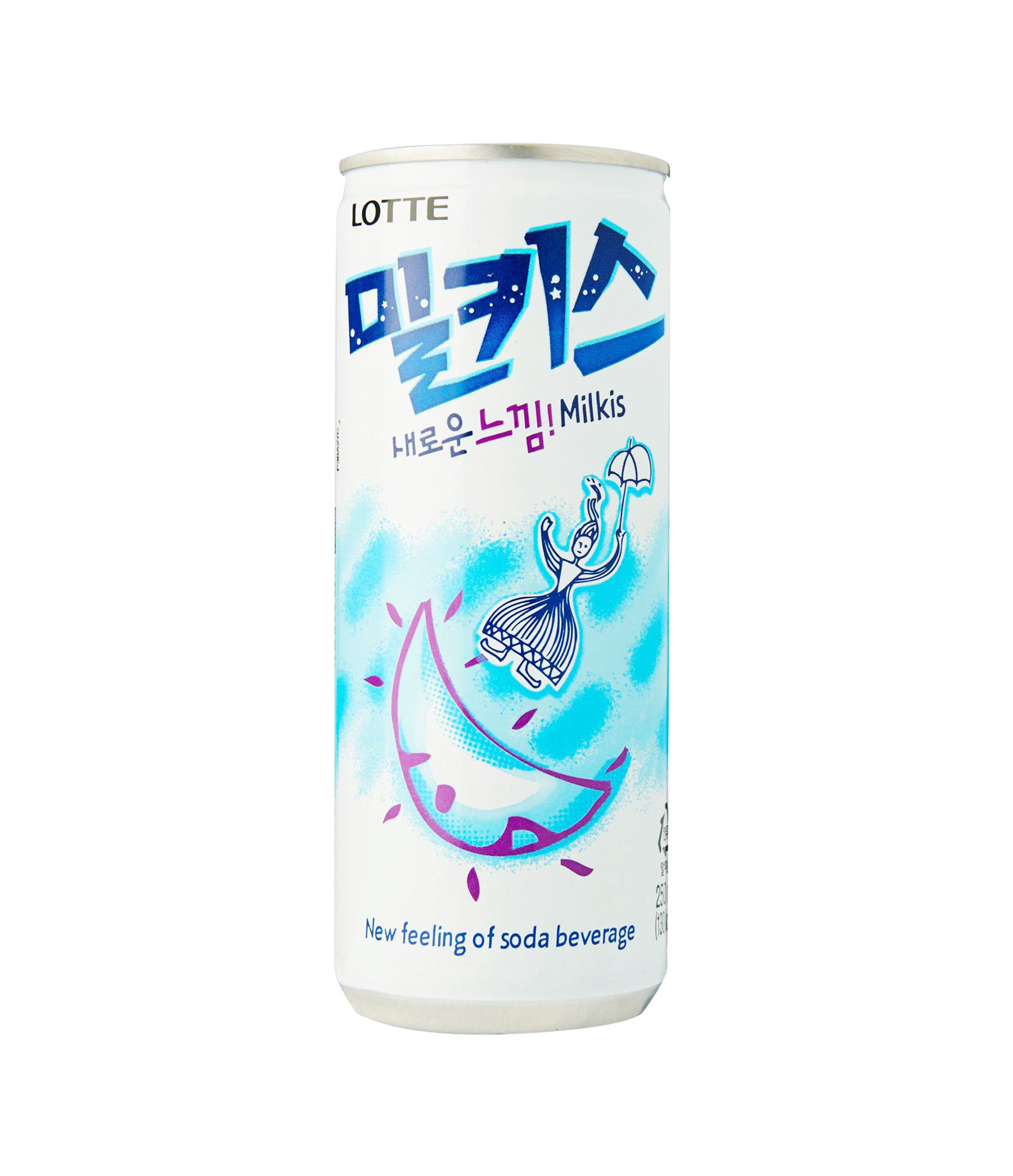 Lotte Milkis Original Milk & Yogurt Flavor Carbonated Drink