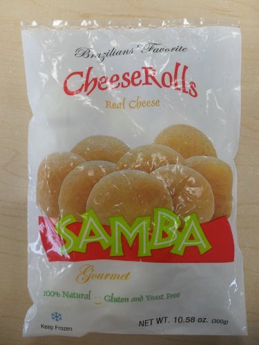 Samba Pao De Queijo Congelado 4 Pack - Frozen Cheese Bread