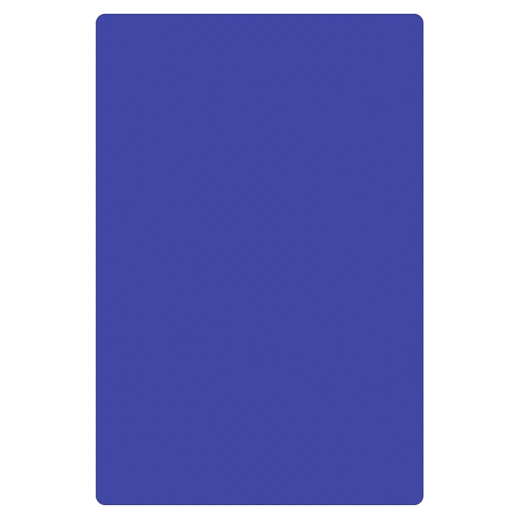 Winco CBBU-1218 Cutting Board, 12" X 18" X 1/2" - Blue