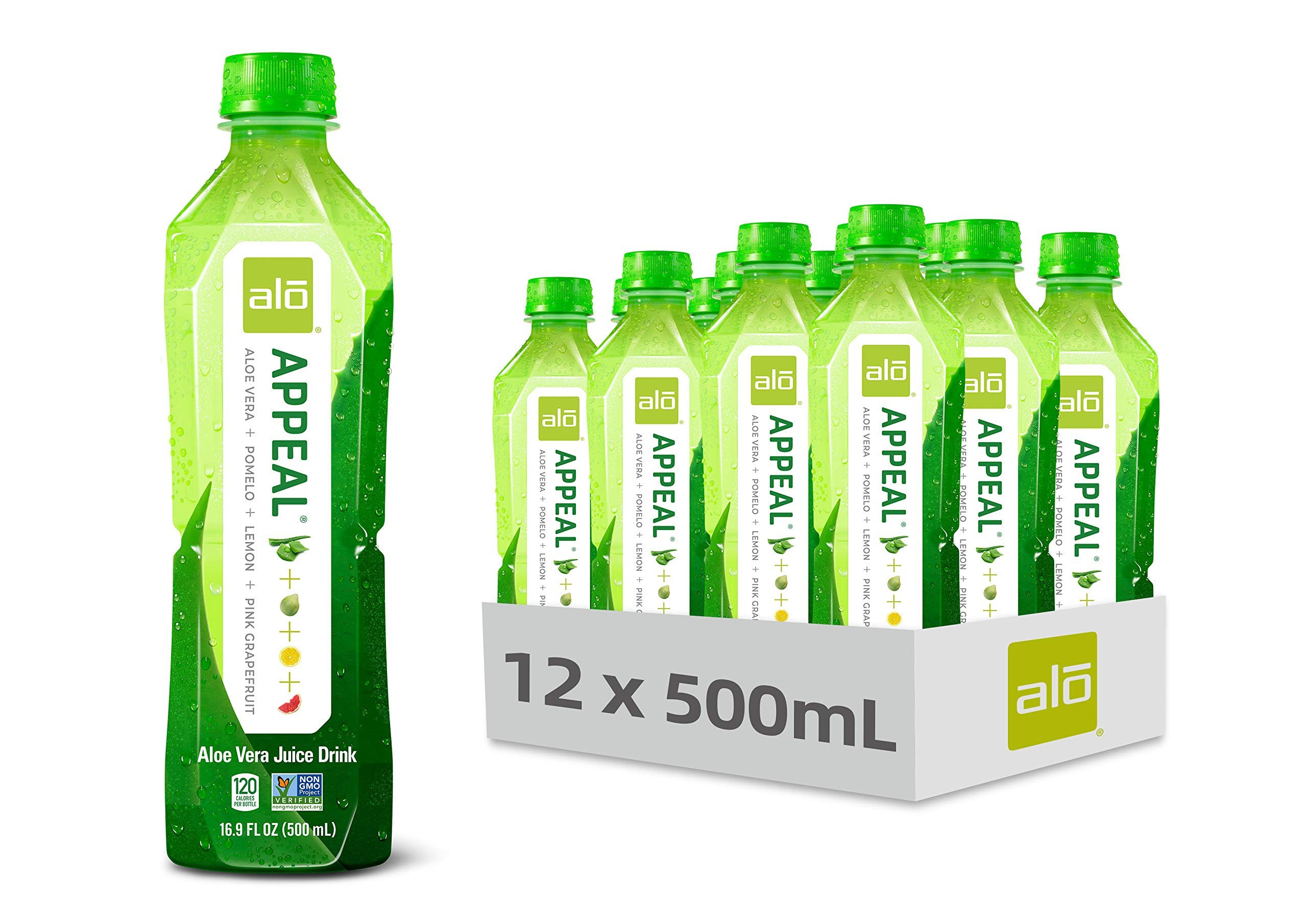 Alo Appeal Aloe Vera Juice Drink Pomelo + Lemon + Pink Grapefruit