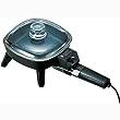 Cookinex Kung Fu "Master" 10.5-qt. Electric Skillet With Glass Lid