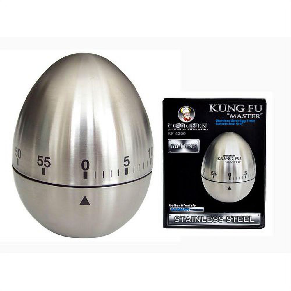 Cookinex Kung Fu Master Stainless Steel Egg Timer