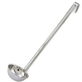 Winco One Piece Stainless Steel Ladle, 6 Ounce