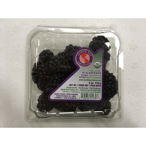 Fresh Organic Blackberries
