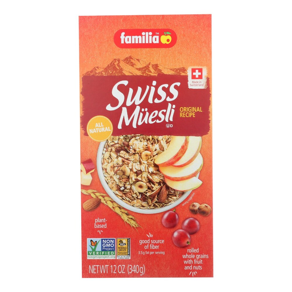 Familia Swiss Muesli Cereal Original Recipe,12oz