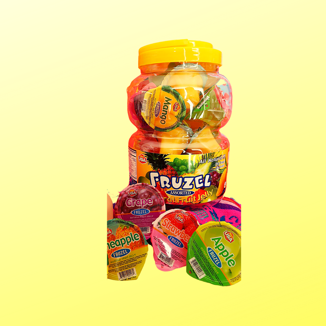 Fruzel Assorted Jelly Fruit Cups