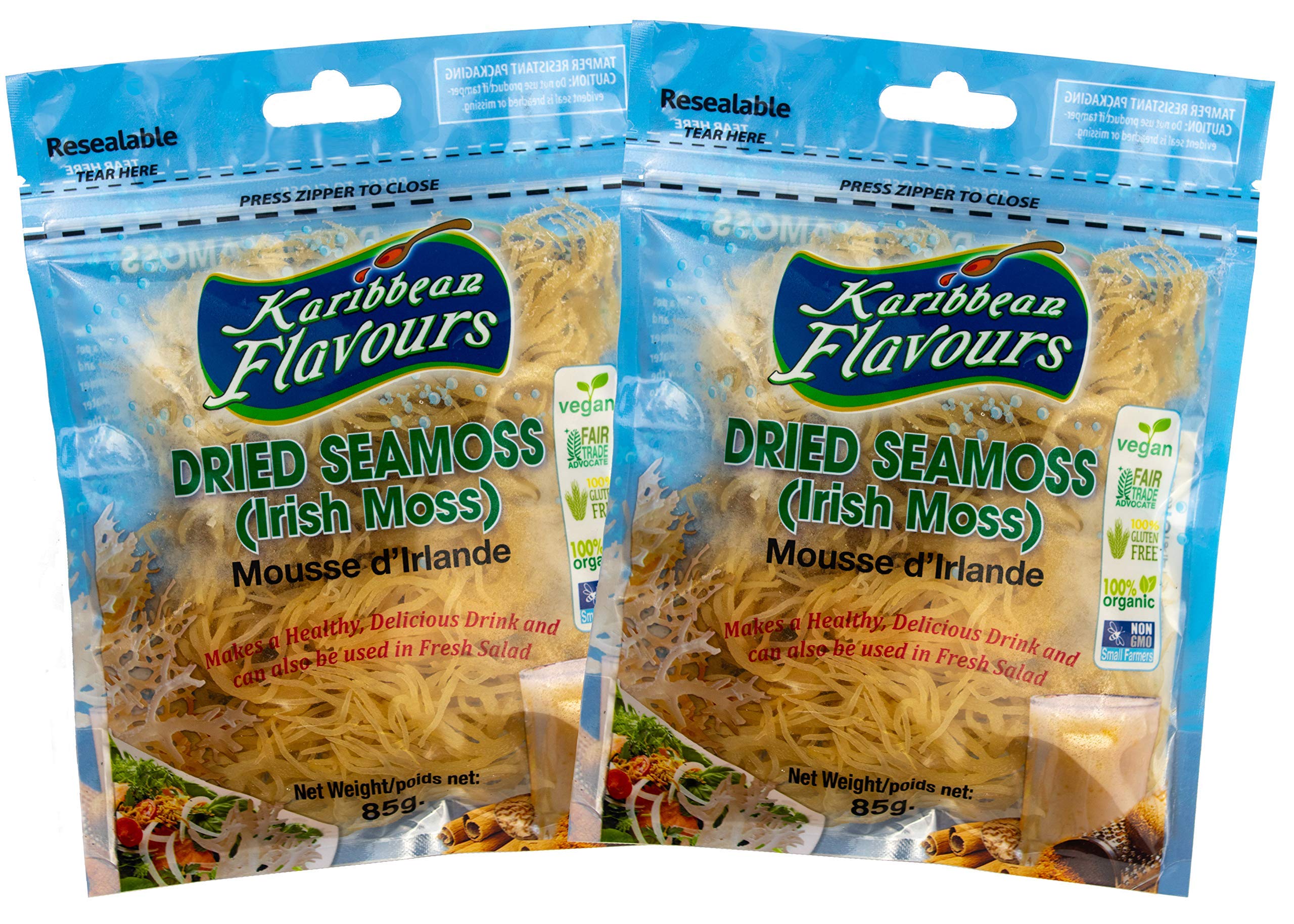 Karibbean Flavours Premium Irish Sea Moss Superfood (170g)