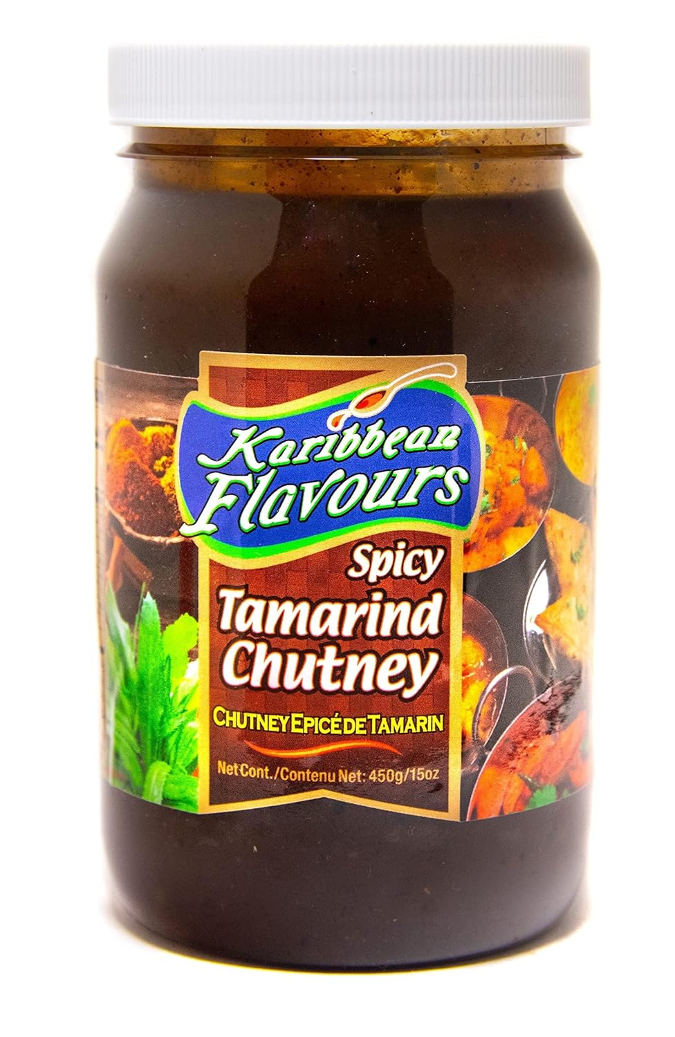 Karibbean Flavours Spicy Tamarind Chutney 15oz