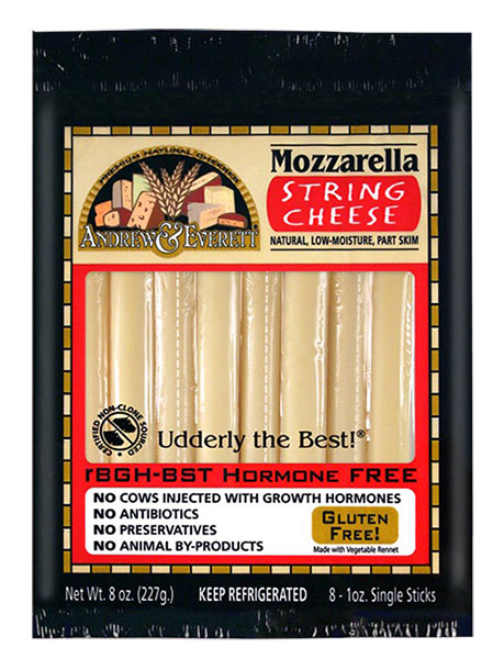Andrew & Everett String Cheese, Mozzarella