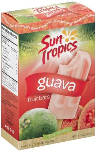Sun Tropics Guava Fruit Bars