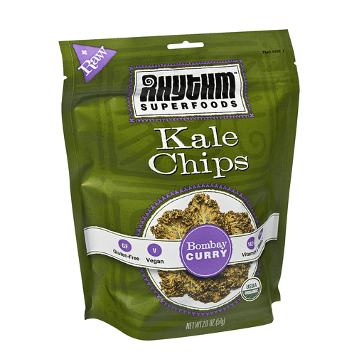 Rhythm Superfoods Kale Chips, Bombay Curry 2 Oz