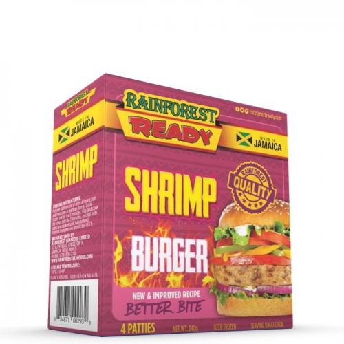 Rainforest Burgers Shrimp 340g 4’s