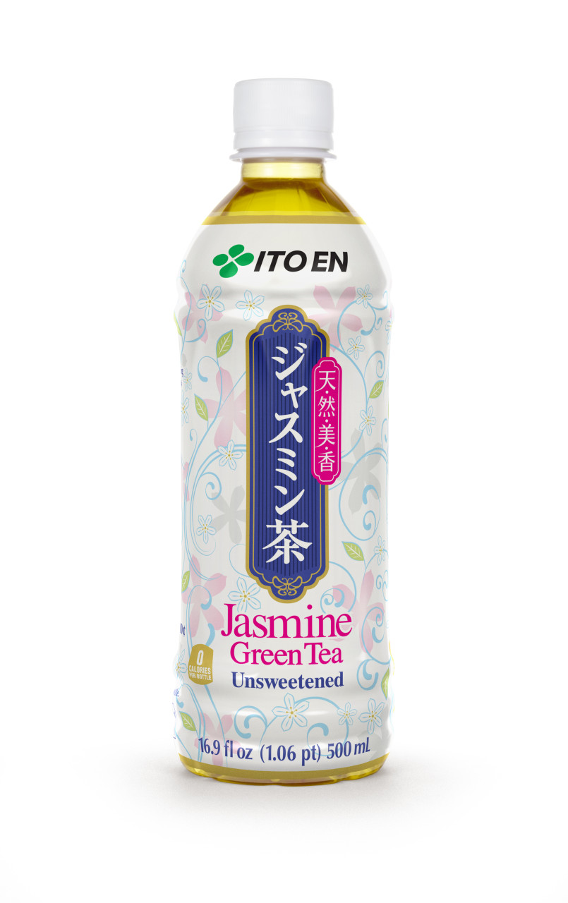 Ito En Jasmine Unsweetened Green Tea Bottle - 16.9 Fl Oz