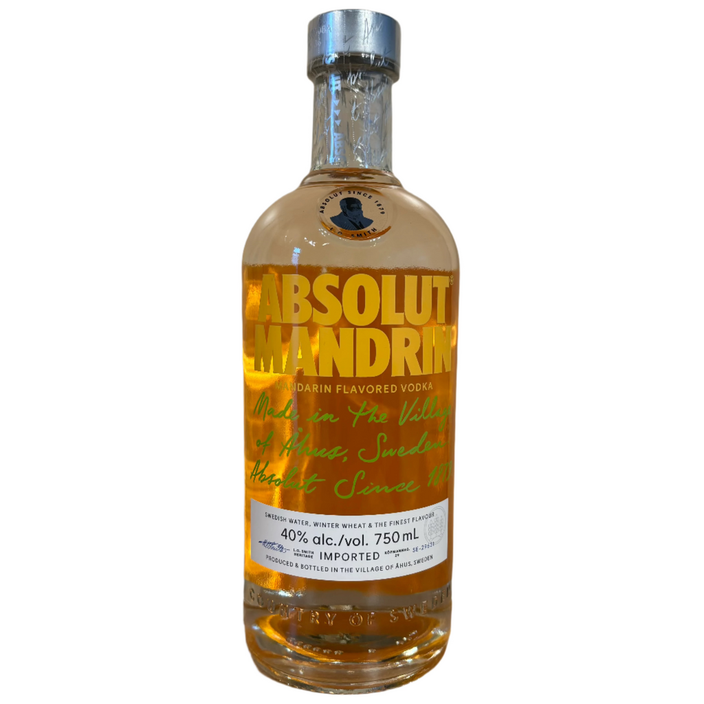 Absolut Mandrin Vodka 750 Ml Bottle