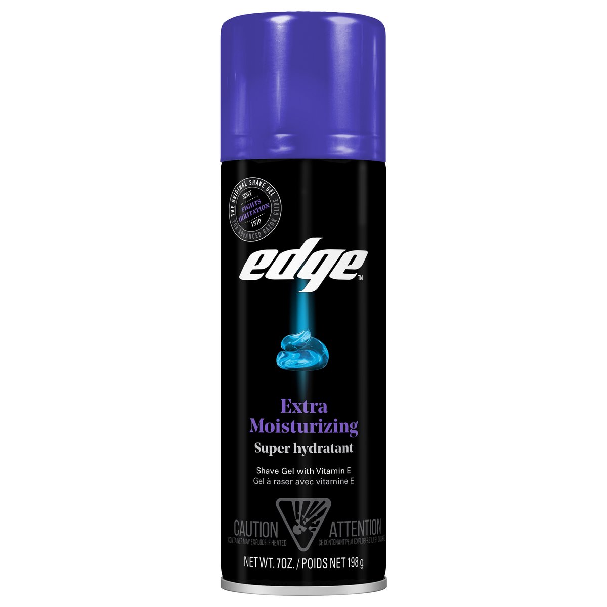 Edge Shave Gel For Men Extra Moisturizing - 7 Oz