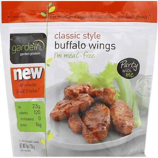 Gardein Buffalo Wings, Classic Style