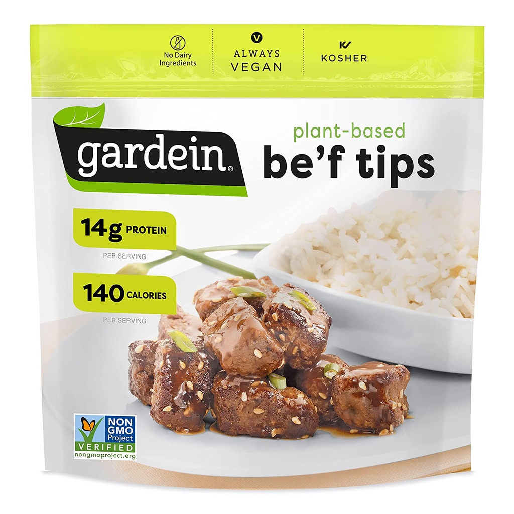 Gardein Vegan Frozen Plant Based Be'f Tips 9 Oz