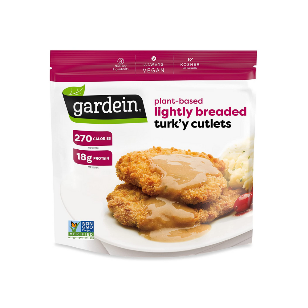 Gardein Lightly Breaded Turk'y Cutlets - 4ct
