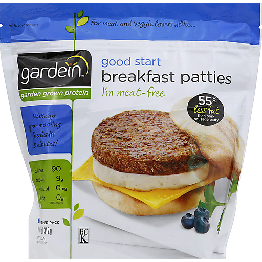 Gardein Good Start Breakfast Patties 6 Ct Bag