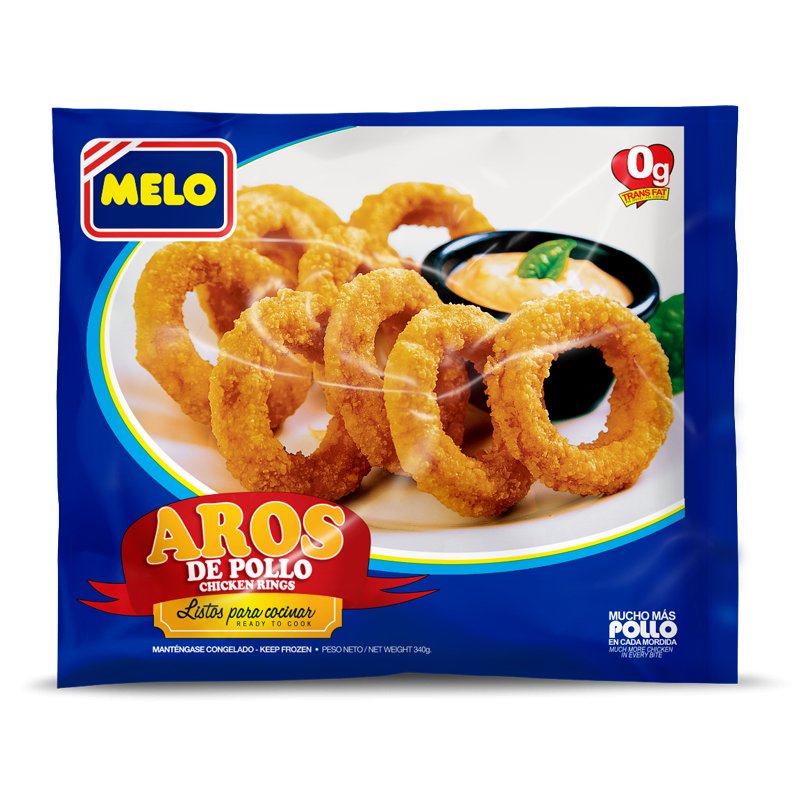 Melo Aros De Pollo 340 G