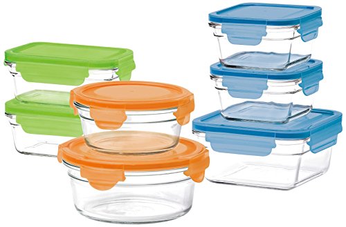 Glasslock 14-Piece Oven-Safe Box Set With Lids