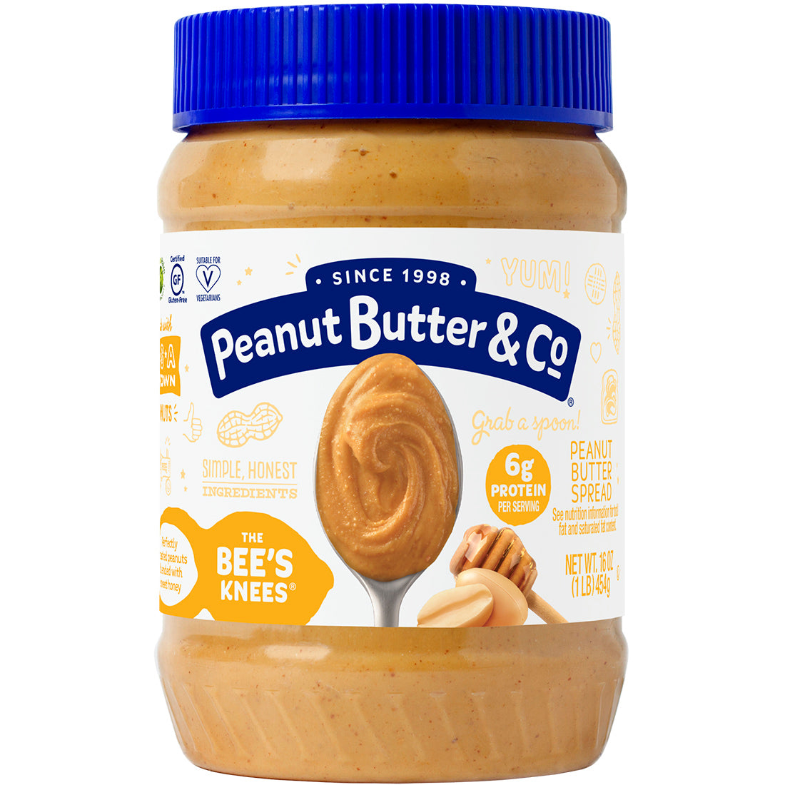 Peanut Butter & Co. The Bee's Knees Spread 16 Oz. Jar