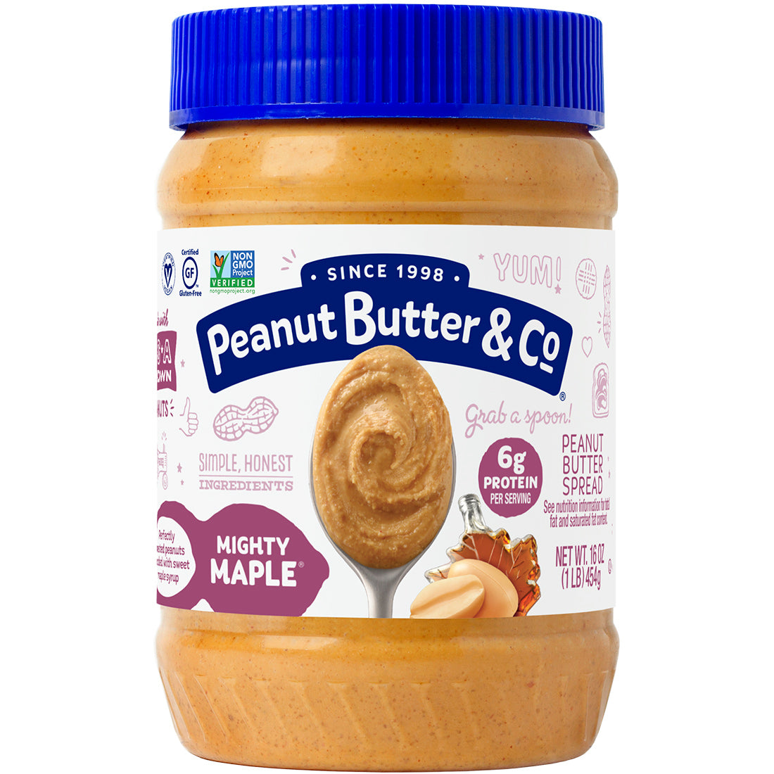 Peanut Butter & Co Mighty Maple Spread 16 Oz. Jar