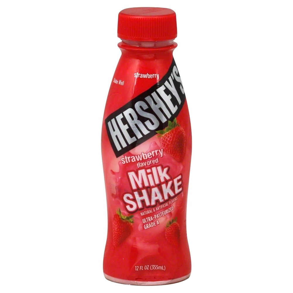 Hershey's Strawberry Flavored Milk Shake - 12 Fl Oz