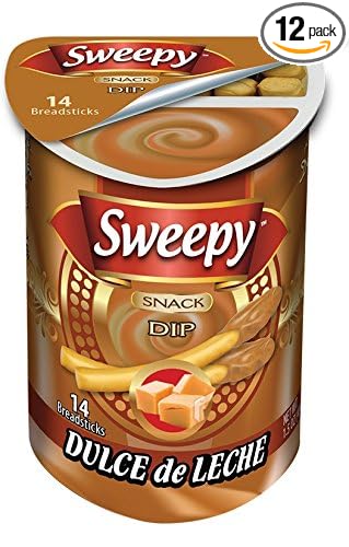 Sweepy Dulce De Leche Snack Dip, Breadsticks - 200 Calories