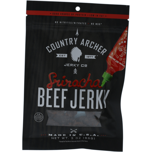 Country Archer Sriracha Beef Jerky - 3 Oz