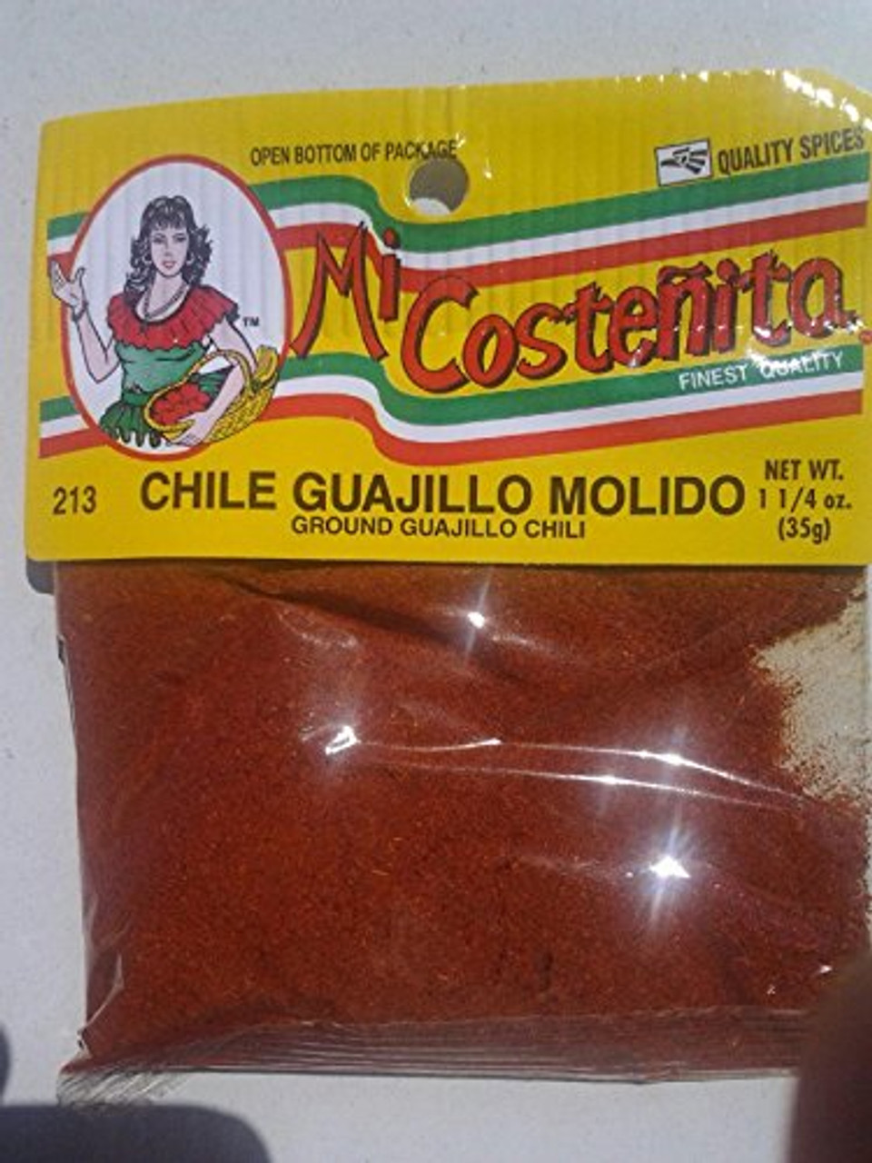 Ground Guajillo Chili Guajillo Chili Molido 1.25 Oz