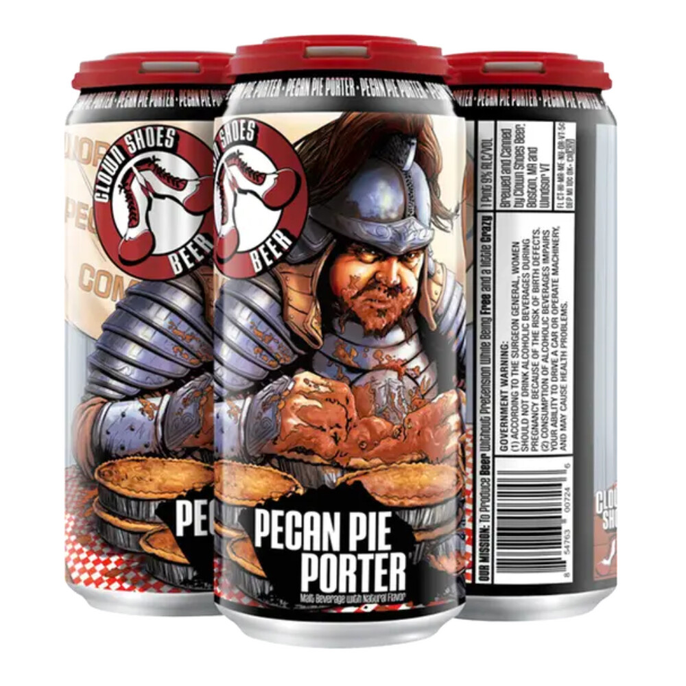 Clown Shoes Pecan Pie Porter 16oz 4-Pack Can
